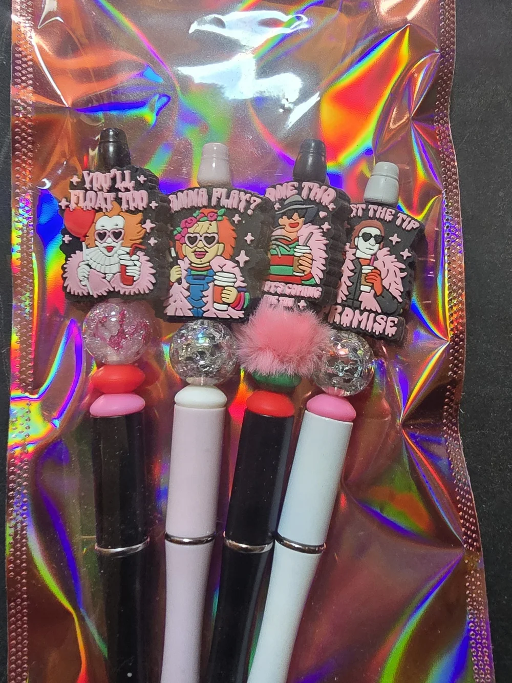 Horror Pen Set 4 Pens